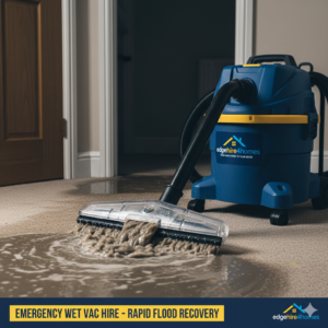 Wet Vac extracting water