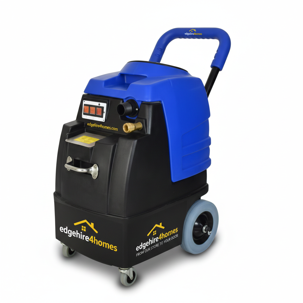 Heated carpet cleaner for hire